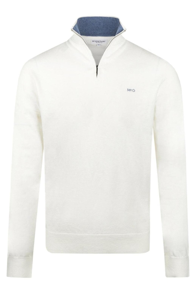 McGregor beige heren trui | Vooraanzicht