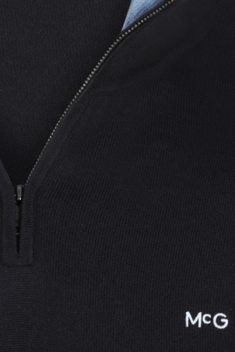 McGregor blauwe heren trui | Close up