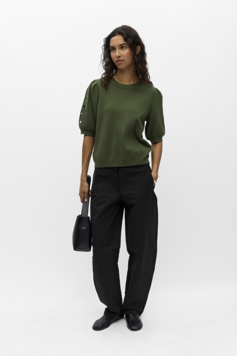 Object groene dames trui | Model