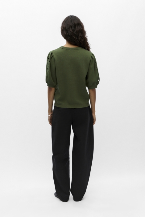 Object groene dames trui | Model