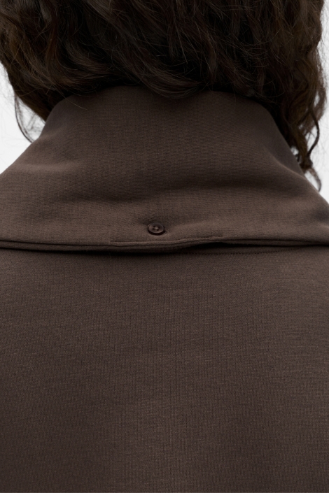 Object bruine dames sweater | Close up