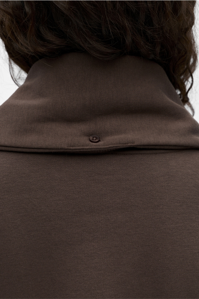 Object bruine dames sweater | Close up
