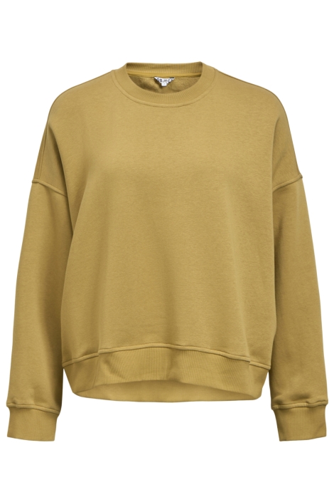 Object groene dames sweater | Achteraanzicht
