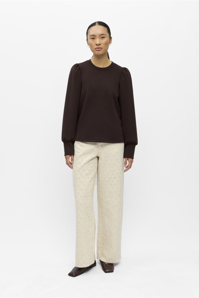 Object bruine dames trui | Model