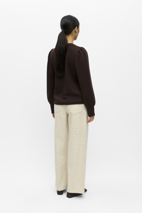 Object bruine dames trui | Model