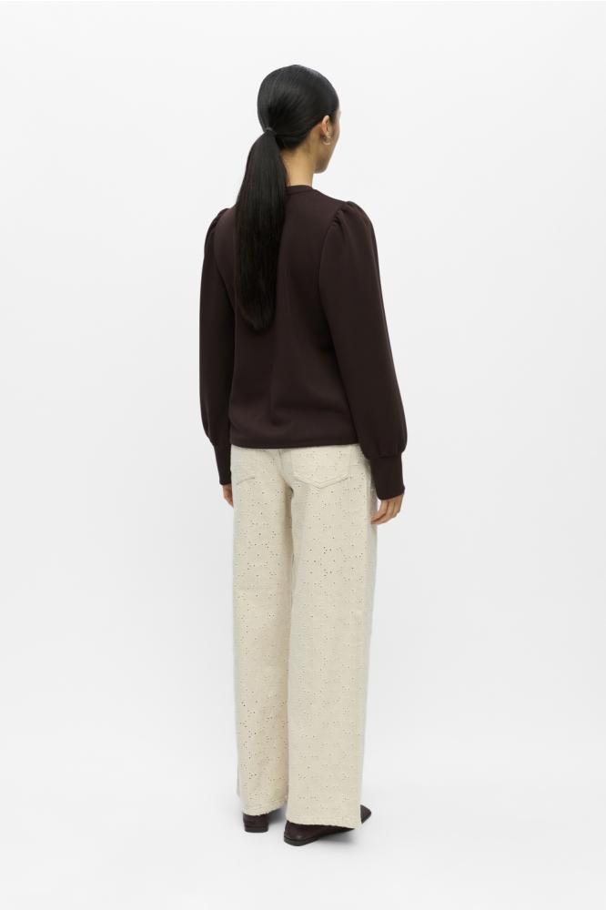 Object bruine dames trui | Model