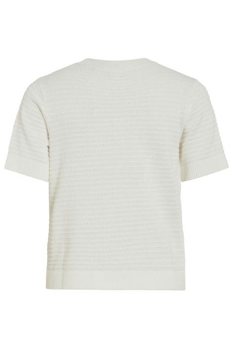 Vila witte dames t-shirt | Achteraanzicht