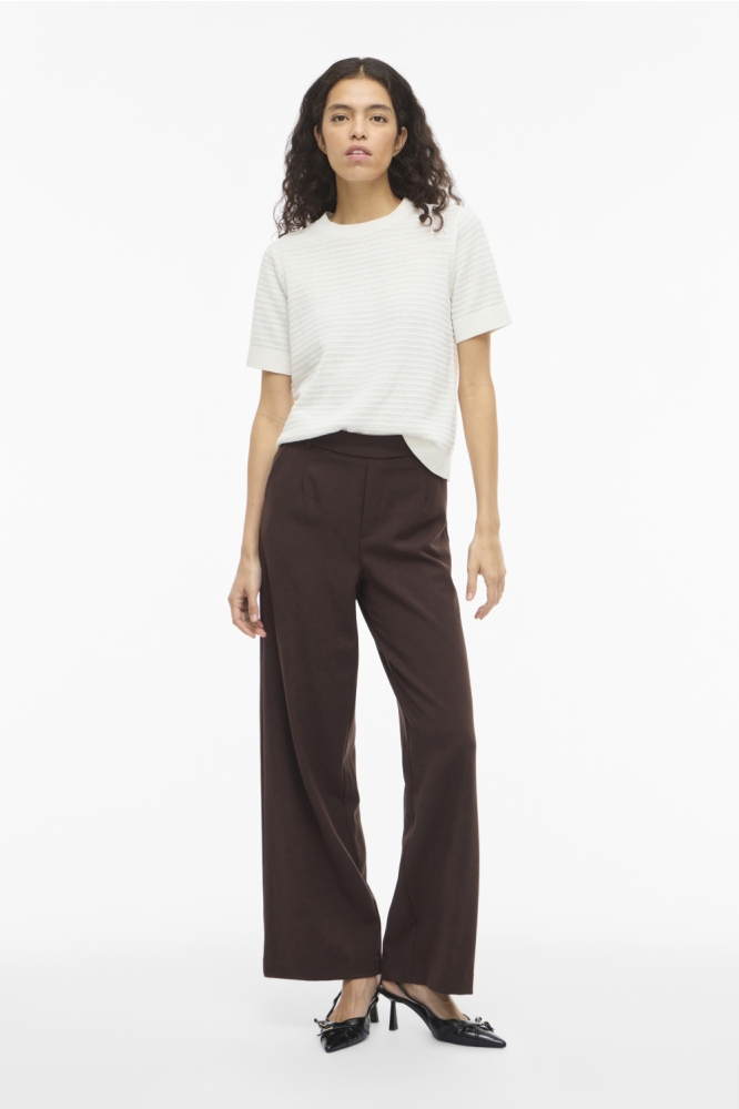 Vila witte dames t-shirt | Model