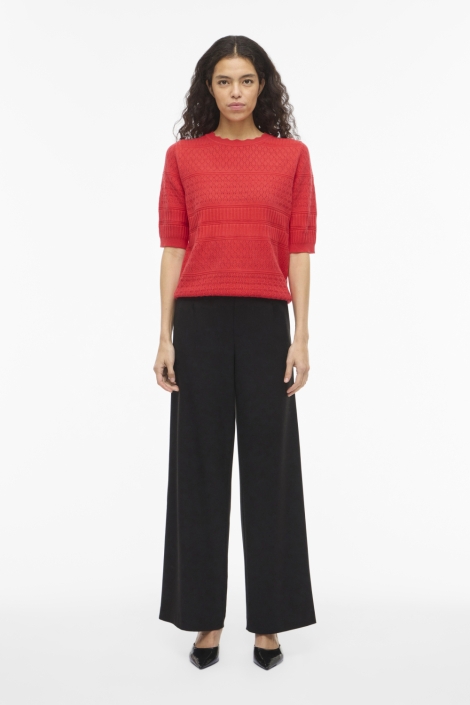 Vila rode dames trui | Model
