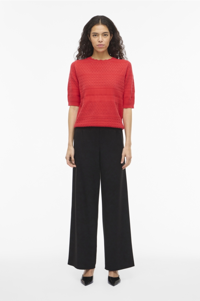 Vila rode dames trui | Model
