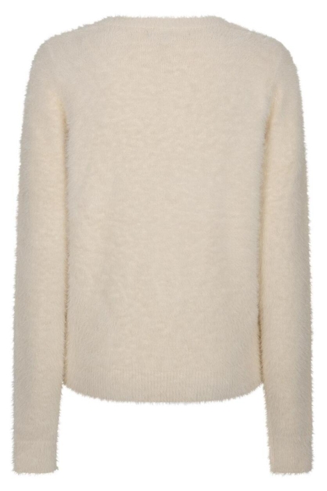 Red Button beige dames trui | Achteraanzicht