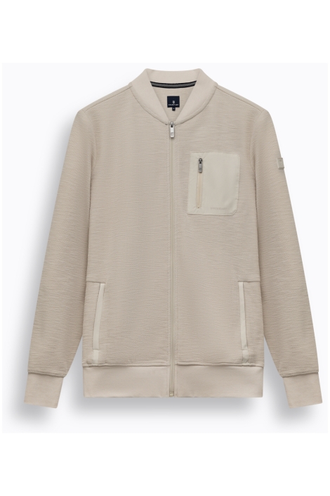 State of Art beige heren vest | Vooraanzicht