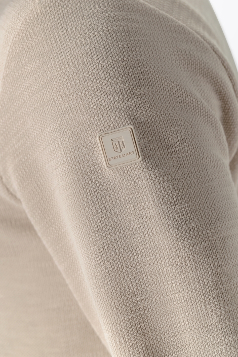 State of Art beige heren vest | Kleurstaal