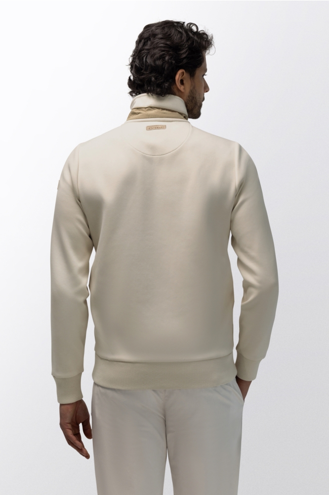 State of Art beige heren vest | Model achteraanzicht