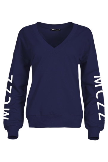 Maicazz Trui SAS SWEATSHIRT SP26 80 522 NAVY