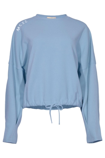 Maicazz Trui SELMA SWEATSHIRT SP26 80 523 LIGHT BLUE