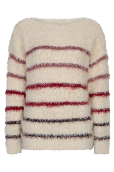 Red Button beige dames trui | Vooraanzicht