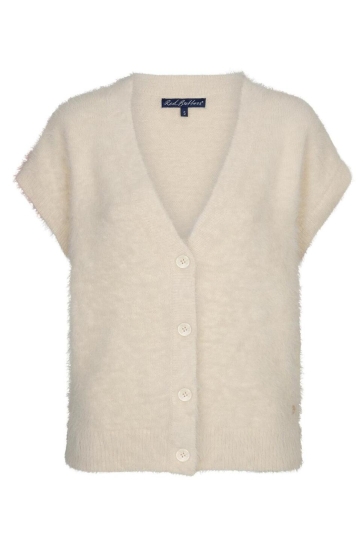 Red Button Gilet SLEEVELESS FUZZY SRB5116 Cream