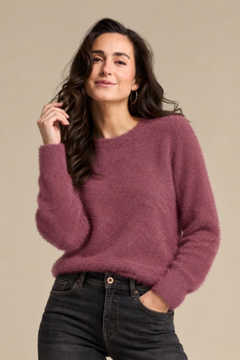 Red Button roze dames trui | Model