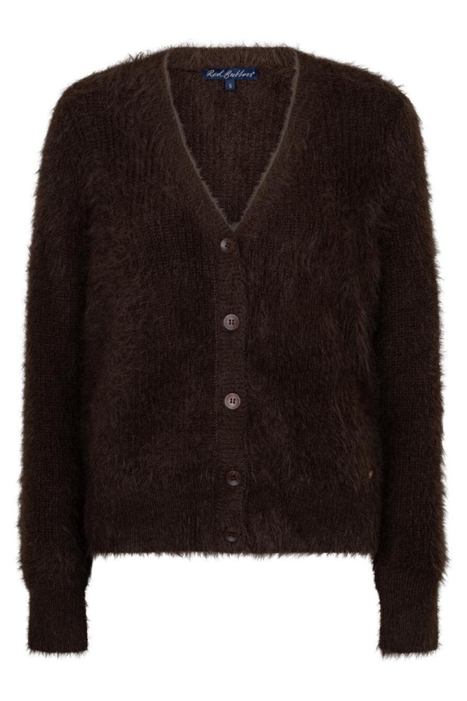 Red Button bruine dames vest | Vooraanzicht