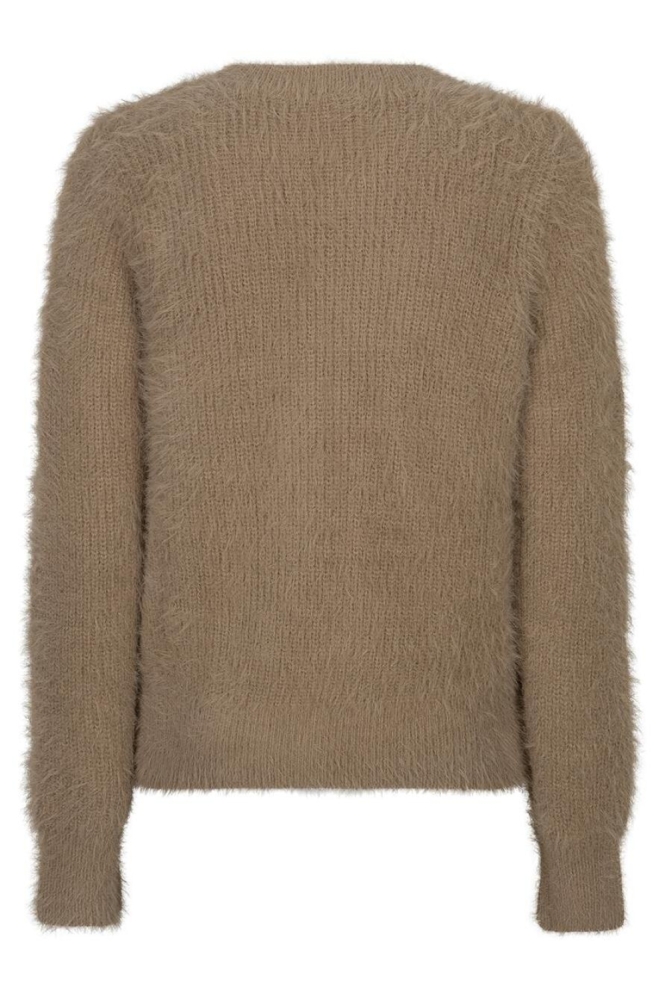 Red Button camel dames vest | Achteraanzicht