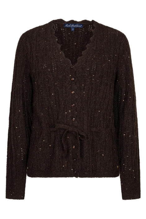 Red Button bruine dames vest | Vooraanzicht