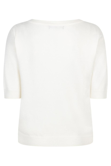 Red Button beige dames trui | Achteraanzicht