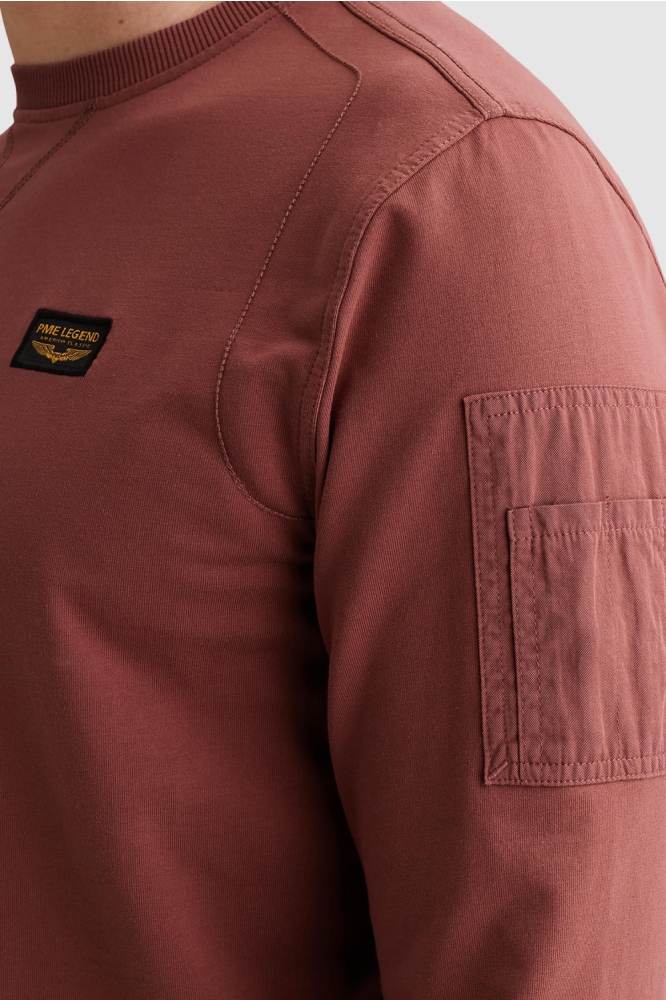 PME legend bordeaux heren sweater | Unique Selling Point