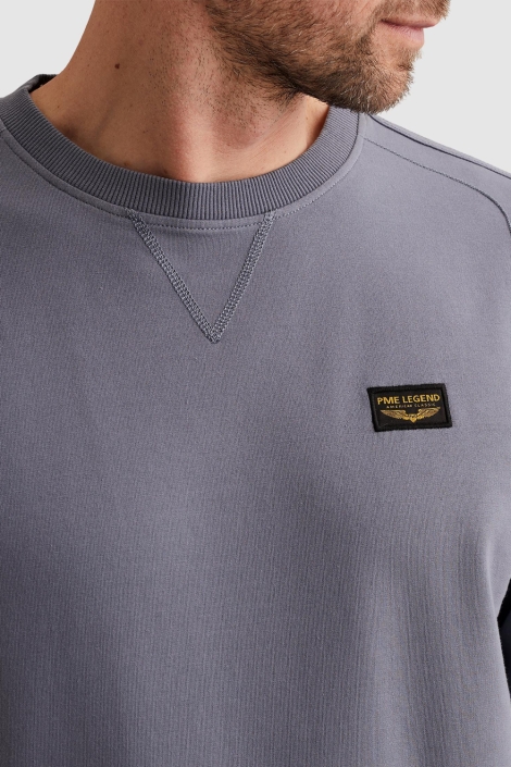 PME legend blauwe heren sweater | Unique Selling Point