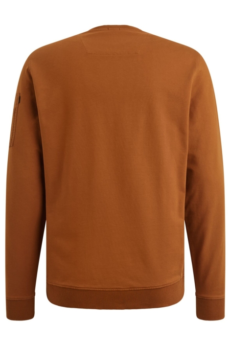 PME legend koperen heren sweater | Achteraanzicht