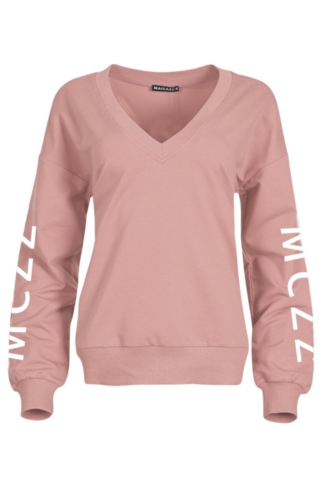 Maicazz roze dames sweater | Vooraanzicht