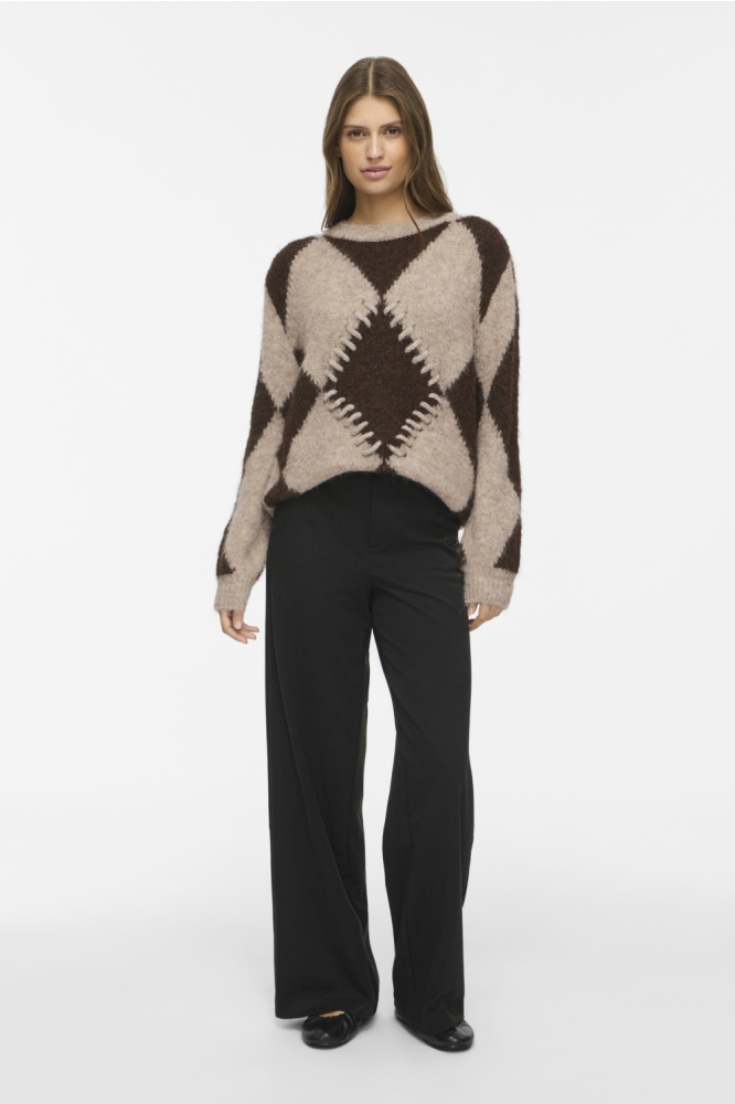 Vila beige dames trui | Model