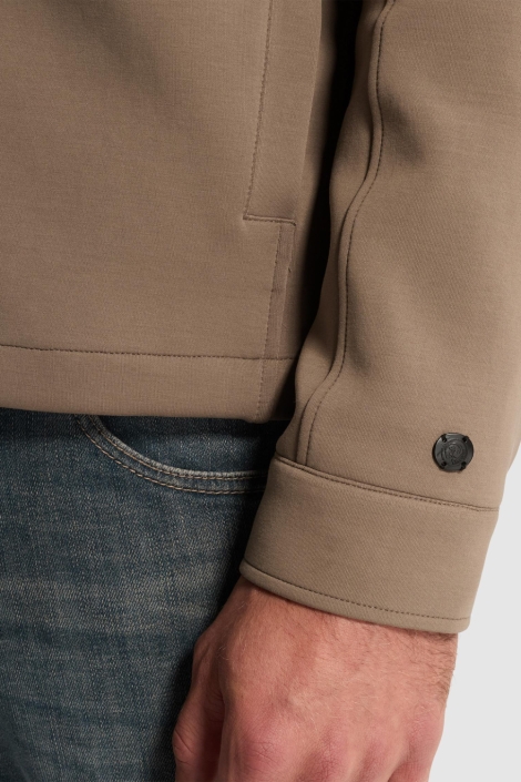 Cast Iron taupe heren vest | Close up