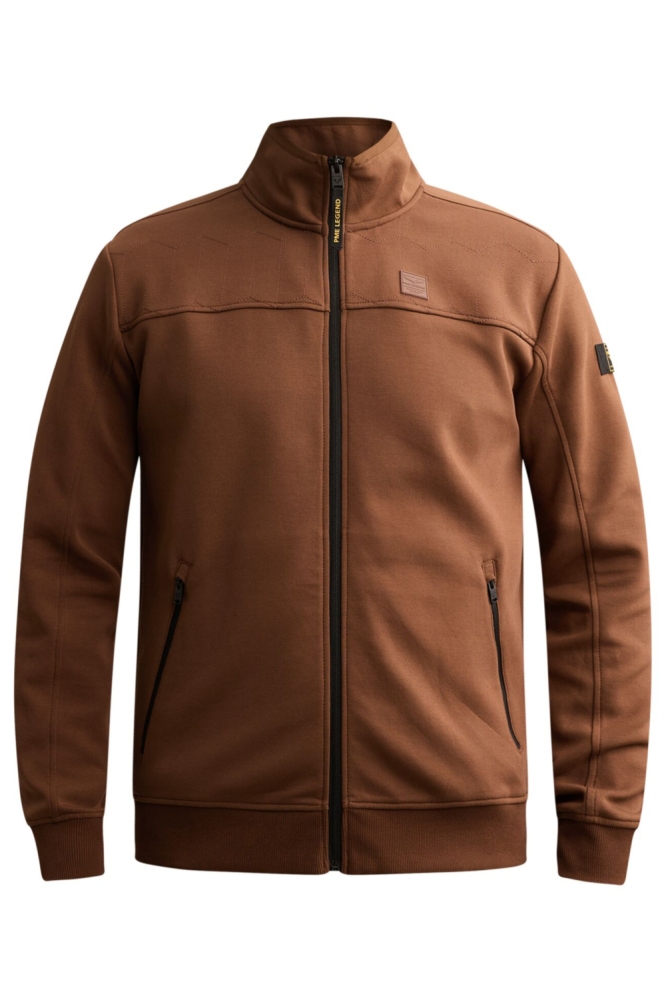 PME legend bruine heren vest | Vooraanzicht