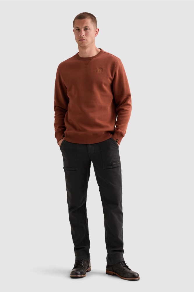 PME legend bruine heren sweater | Model