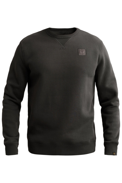 PME legend grijze heren sweater | Vooraanzicht