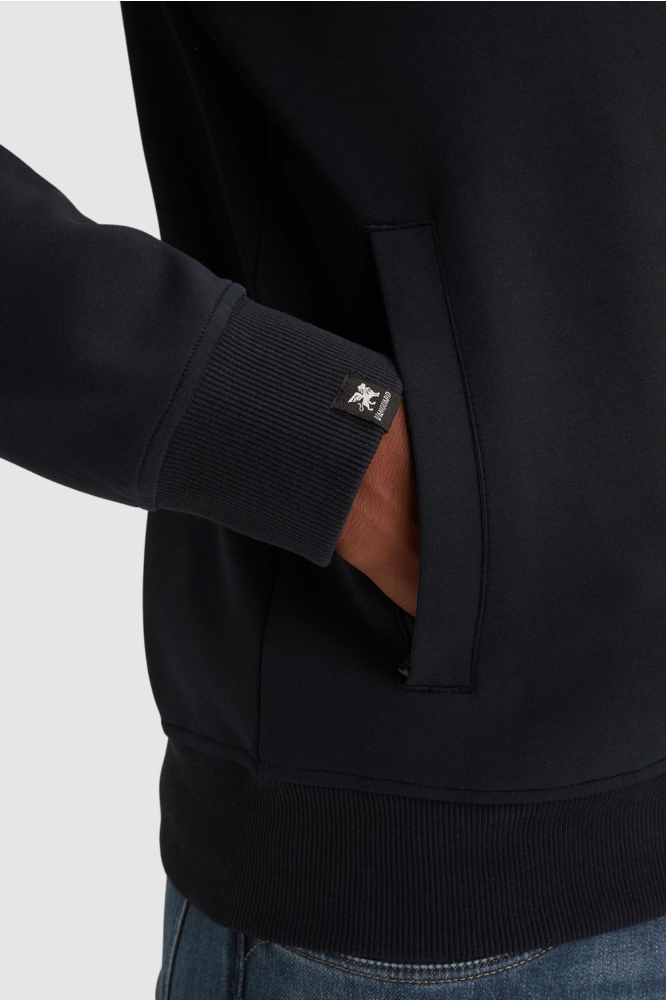 Vanguard blauwe heren vest | Close up