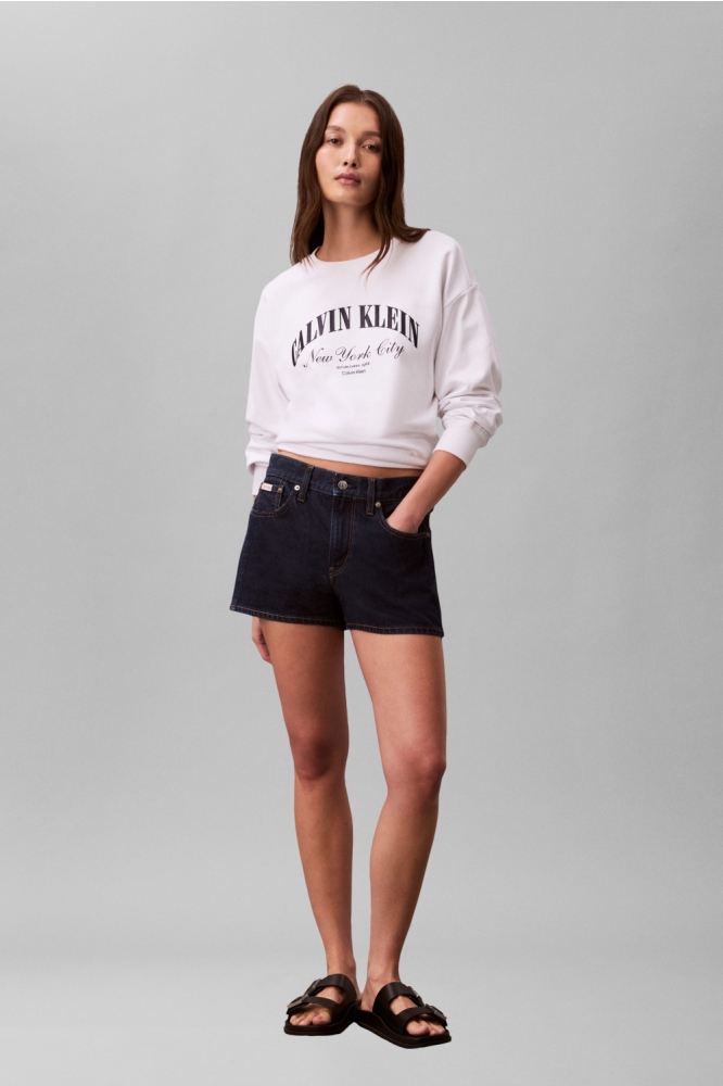 Calvin Klein witte dames sweater | Model
