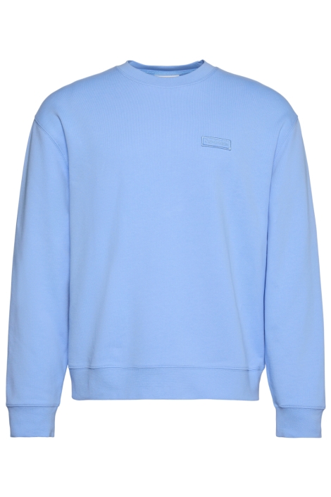 Calvin Klein blauwe heren sweater | Vooraanzicht