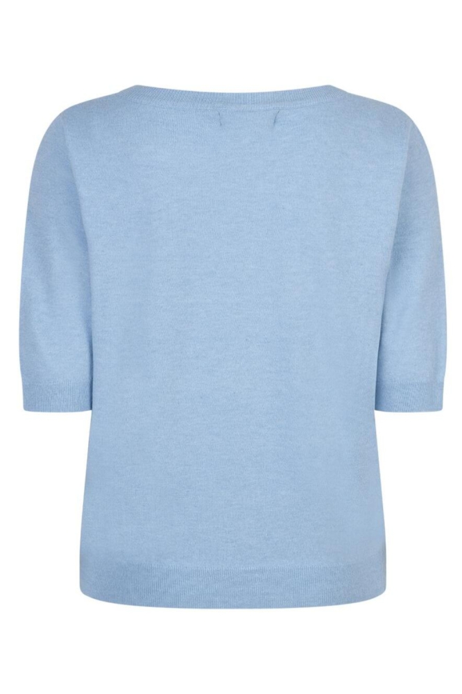 Red Button blauwe dames t-shirt | Achteraanzicht