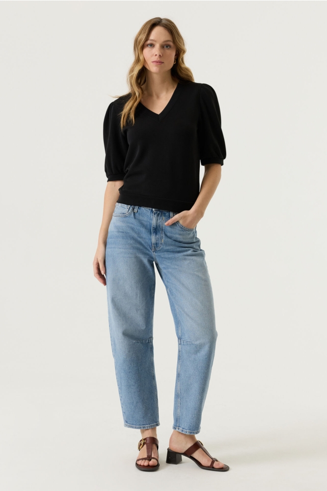 Garcia zwarte dames sweater | Model