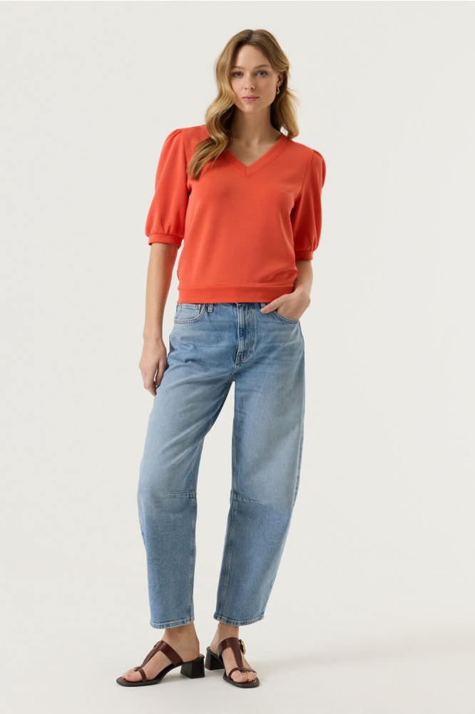 Garcia rode dames sweater | Model