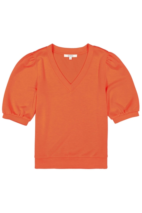 Garcia rode dames sweater | Vooraanzicht