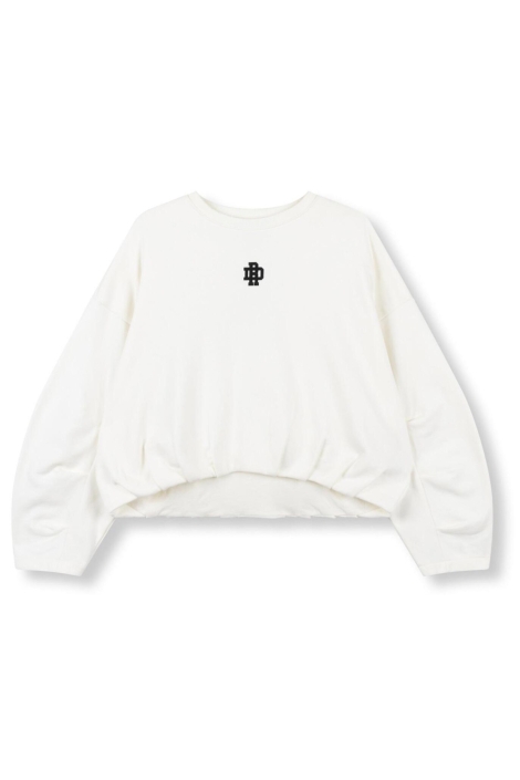 Refined Department witte dames sweater | Vooraanzicht