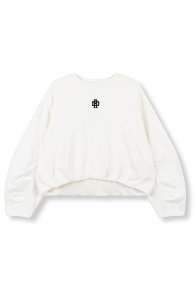 Refined Department witte dames sweater | Vooraanzicht