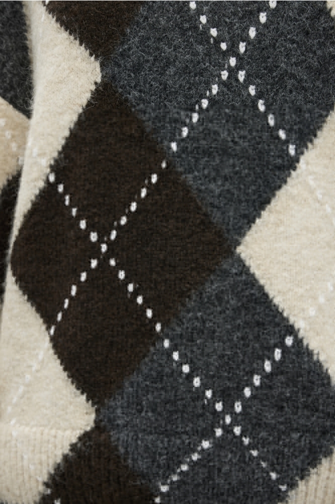 Object grijze dames trui | Kleurstaal