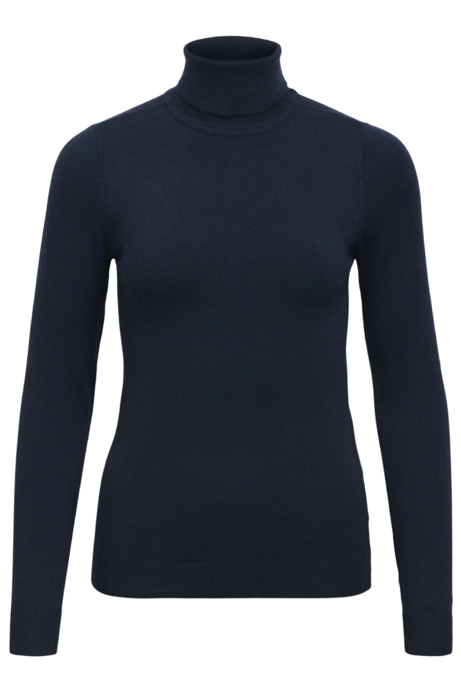 Object blauwe dames trui | Vooraanzicht