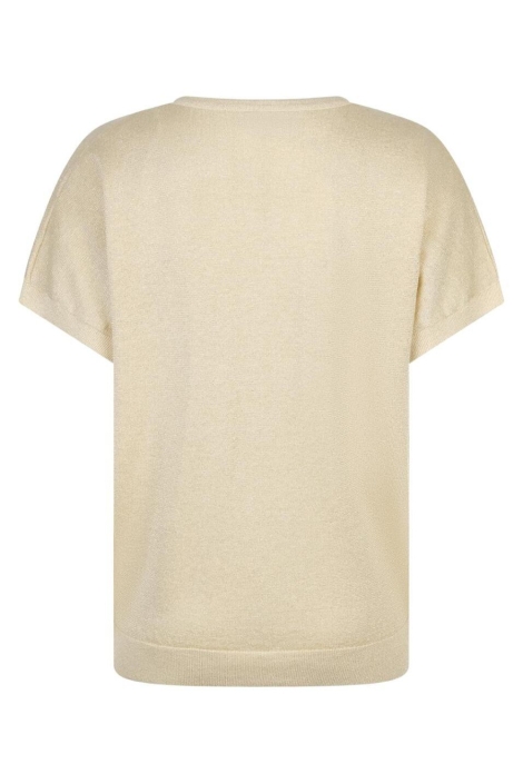 Red Button beige dames t-shirt | Achteraanzicht