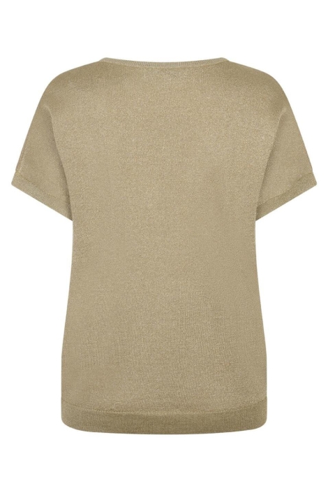 Red Button groene dames t-shirt | Achteraanzicht