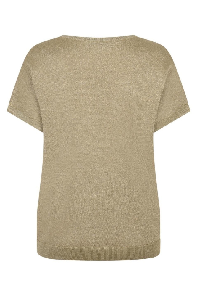 Red Button groene dames t-shirt | Achteraanzicht